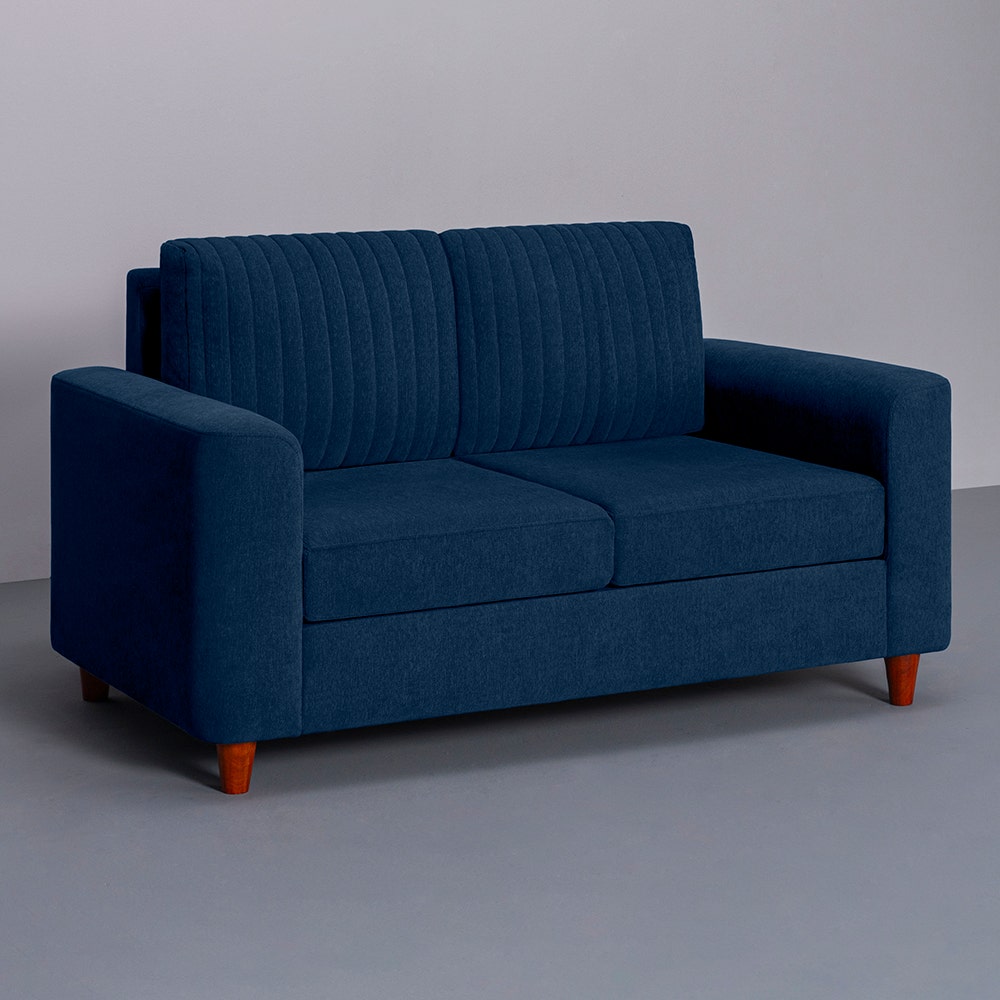 Sofa|Tilt|2|Seater|Lounger|Sofa|with|Adjustable|Backrest|Berry|Blue