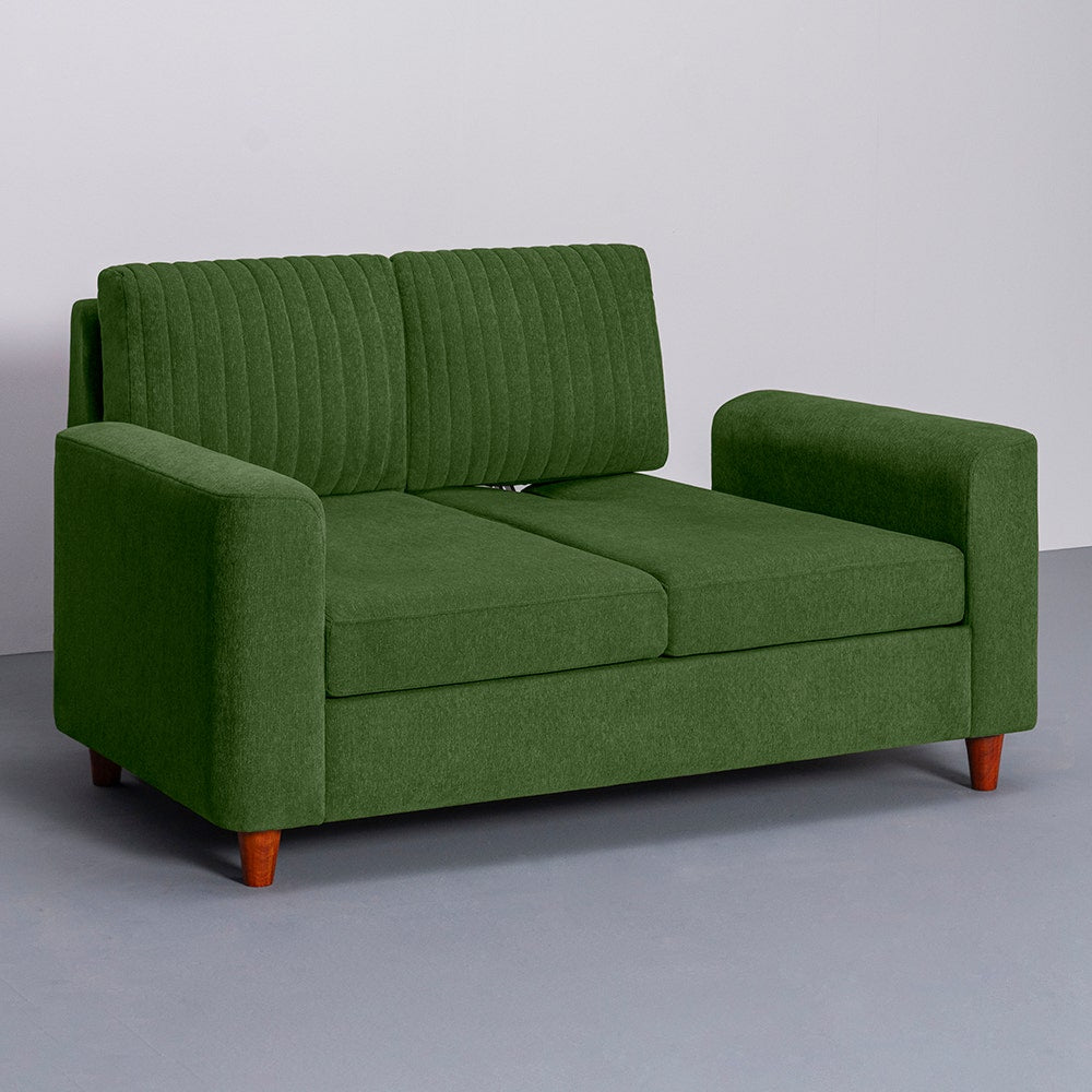 Sofa|Tilt|2|Seater|Lounger|Sofa|with|Adjustable|Backrest|Avocado|Green