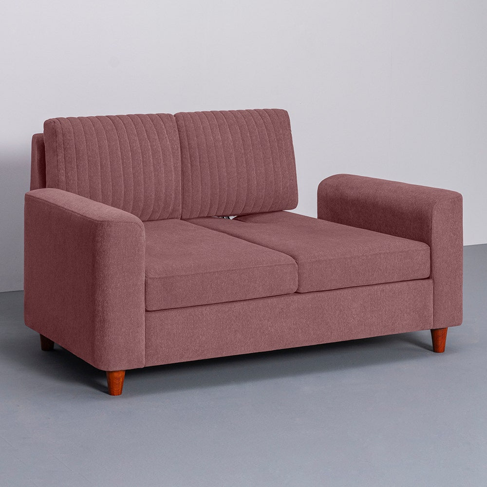 Sofa|Tilt|2|Seater|Lounger|Sofa|with|Adjustable|Backrest|Lilly|Pink