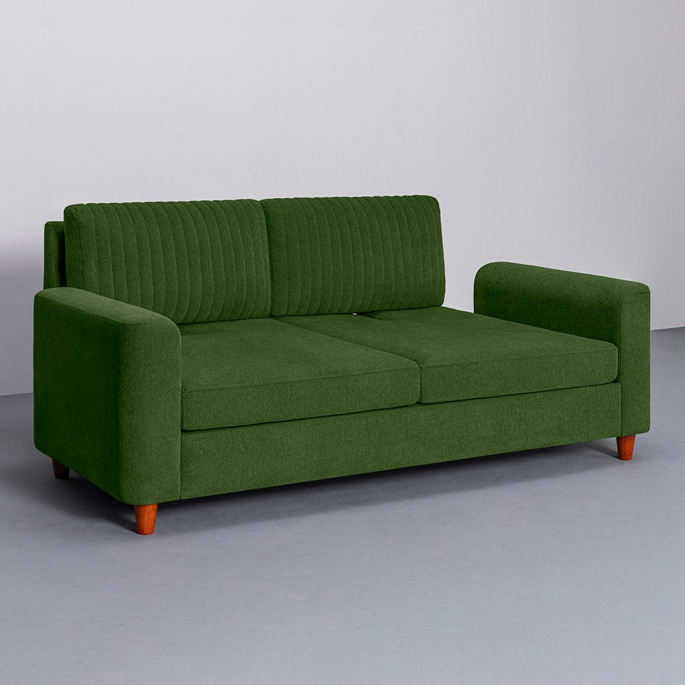 Sofa|Tilt|3|Seater|Lounger|Sofa|with|Adjustable|Backrest|Avocado|Green