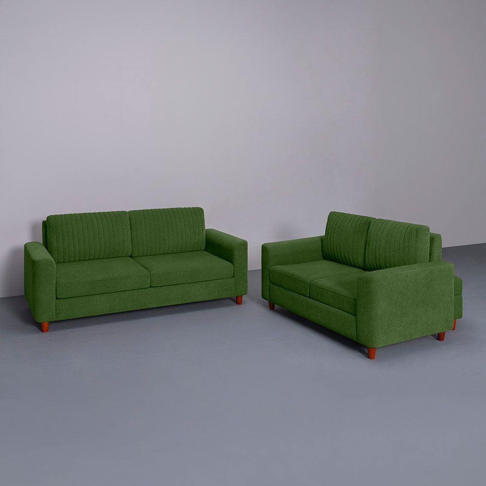 Sofa|Tilt|3|+|2|Seater|Lounger|Sofa|with|Adjustable|Backrest|Avocado|Green