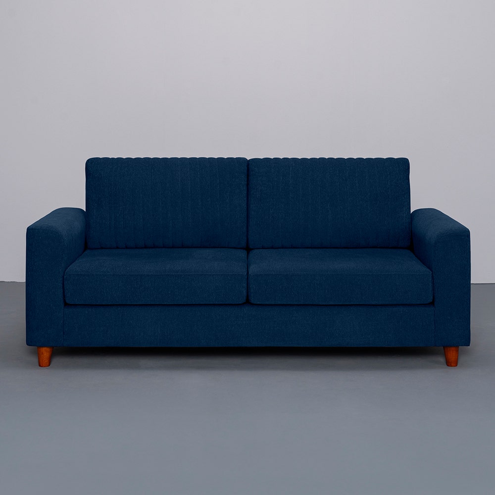 Sofa|Tilt|3|Seater|Lounger|Sofa|with|Adjustable|Backrest|Berry|Blue