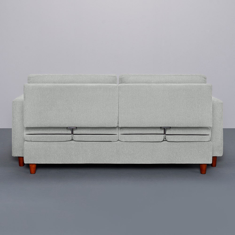 Sofa|Tilt|3|Seater|Lounger|Sofa|with|Adjustable|Backrest|Oyster|Grey