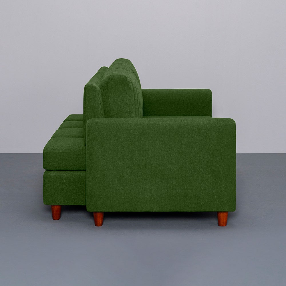 Sofa|Tilt|2|Seater|Lounger|Sofa|with|Adjustable|Backrest|Avocado|Green