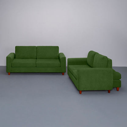 Sofa|Tilt|3|+|2|Seater|Lounger|Sofa|with|Adjustable|Backrest|Avocado|Green