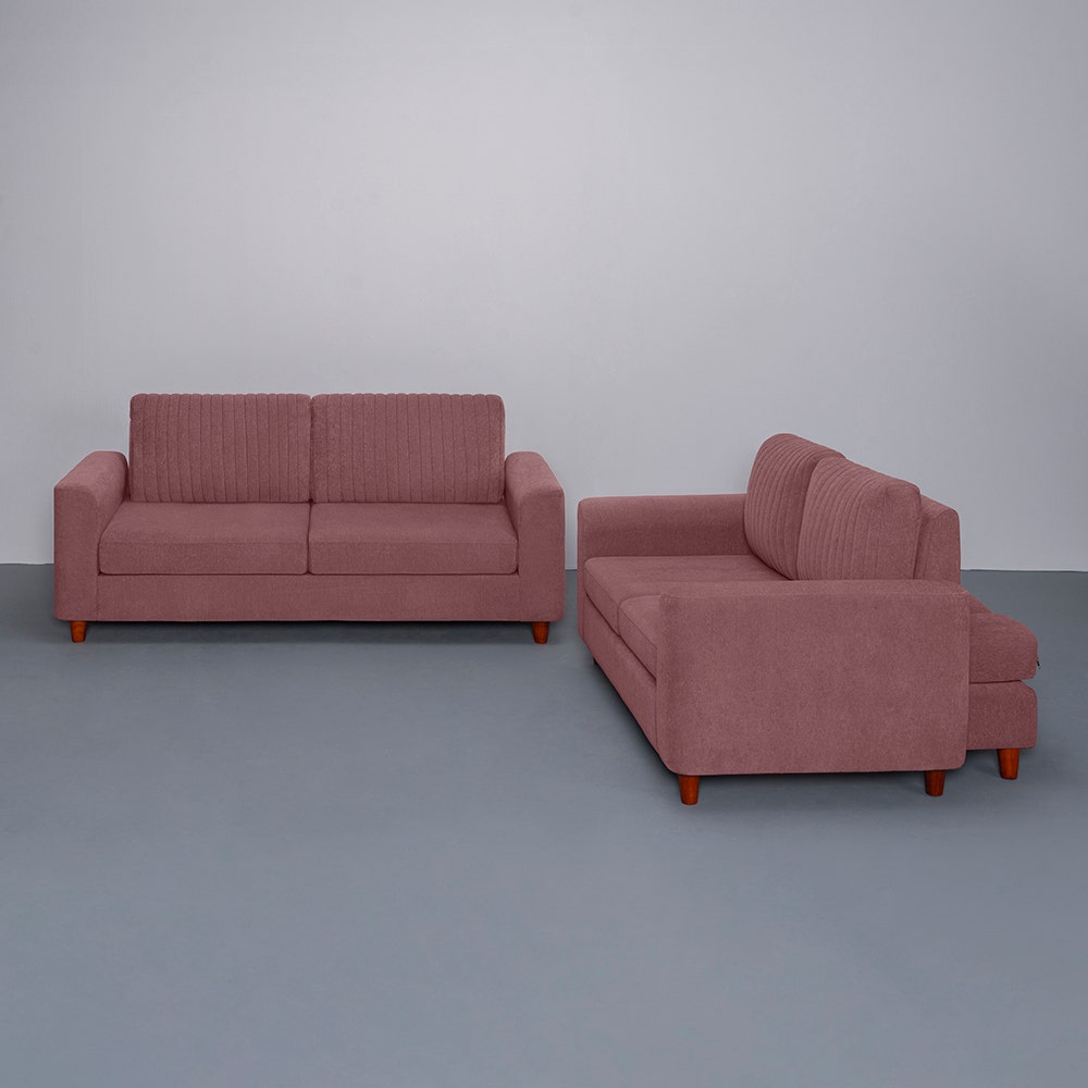 Sofa|Tilt|3|+|2|Seater|Lounger|Sofa|with|Adjustable|Backrest|Lilly|Pink