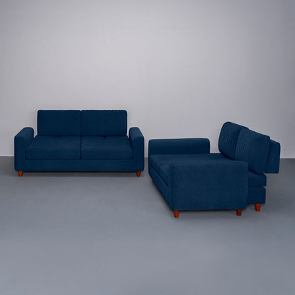Sofa|Tilt|3|+|2|Seater|Lounger|Sofa|with|Adjustable|Backrest|Berry|Blue