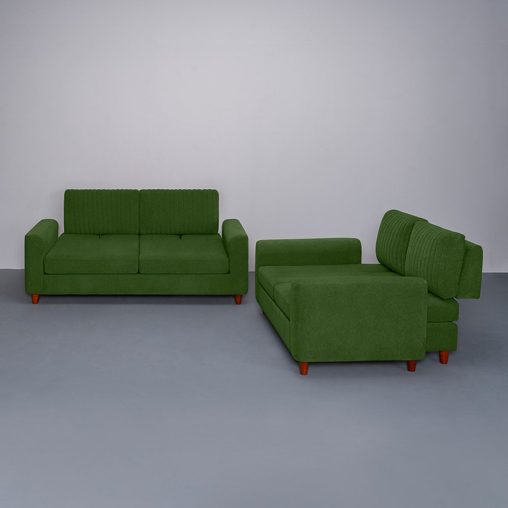 Sofa|Tilt|3|+|2|Seater|Lounger|Sofa|with|Adjustable|Backrest|Avocado|Green