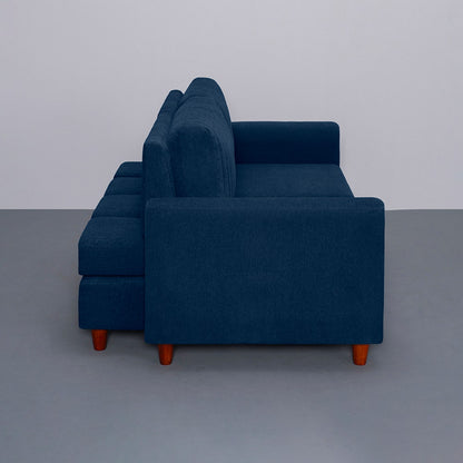 Sofa|Tilt|3|Seater|Lounger|Sofa|with|Adjustable|Backrest|Berry|Blue