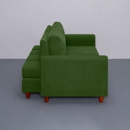 Sofa|Tilt|3|Seater|Lounger|Sofa|with|Adjustable|Backrest|Avocado|Green