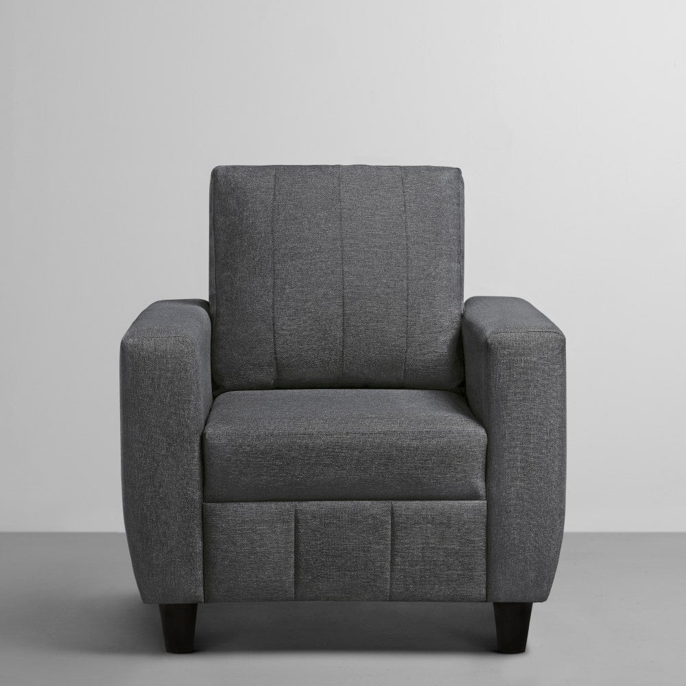 Sofa|Bae|3+1+1|Seater|Sofa|Set|Fabric|Woody|Brown