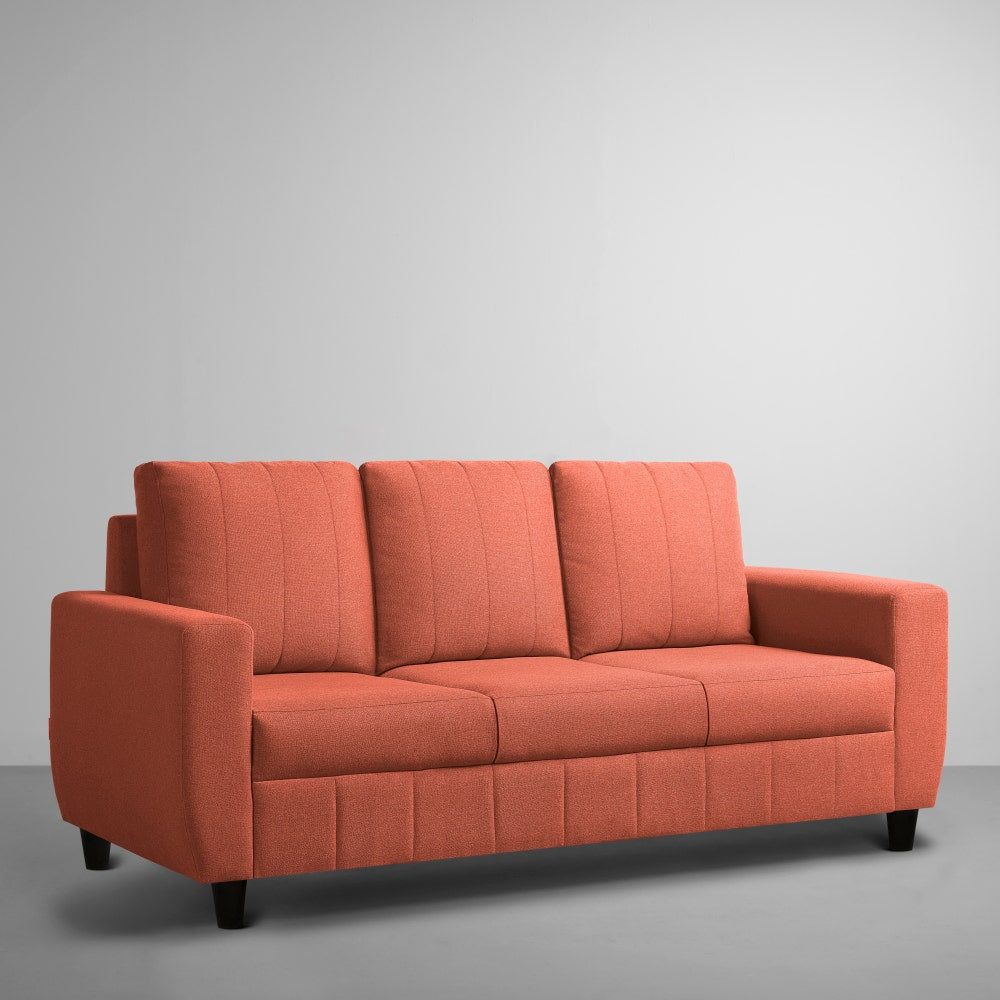 Sofa|Bae|3+2|Seater|Sofa|Set|Fabric|Ember|Orange