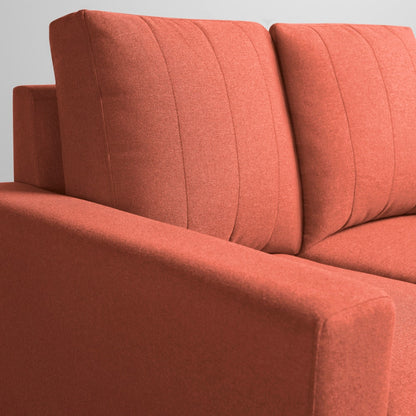 Sofa|Bae|3+2|Seater|Sofa|Set|Fabric|Ember|Orange