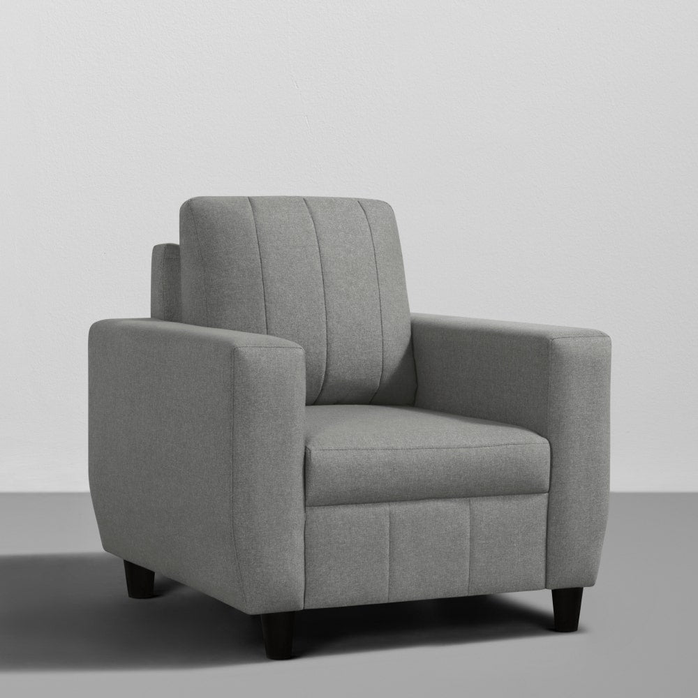 Sofa|Bae|3+1+1|Seater|Sofa|Set|Fabric|Stone|Grey