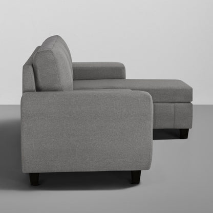 Sofa|Bae|4|Seater|Interchangeable|L|Shape|Sofa|Set|Fabric|Stone|Grey