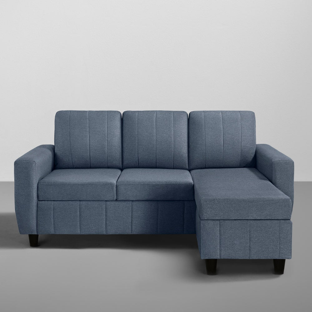 Sofa|Bae|4|Seater|Interchangeable|L|Shape|Sofa|Set|Fabric|Ocean|Blue