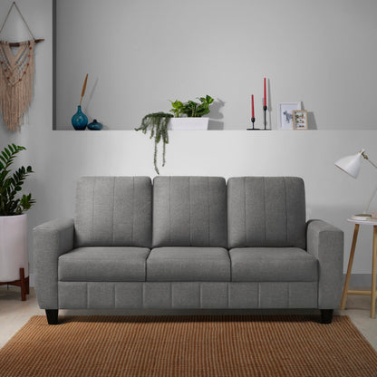 Sofa|Bae|3|Seater|Sofa|Fabric|Stone|Grey
