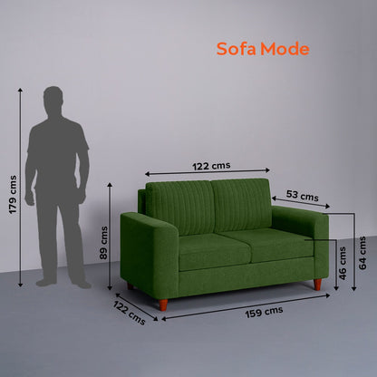 Sofa|Tilt|3|+|2|Seater|Lounger|Sofa|with|Adjustable|Backrest|Avocado|Green