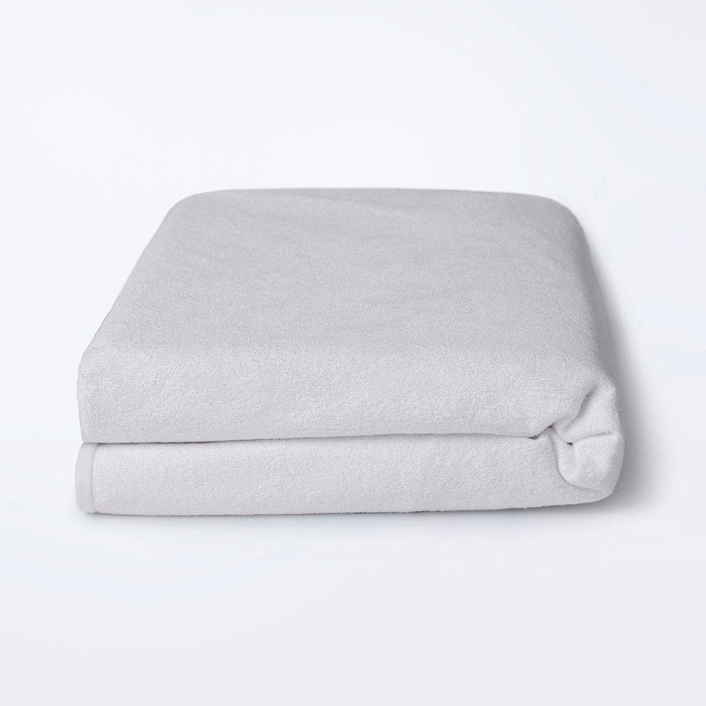 Bamboo|Terry|Waterproof|Mattress|Protector|72|36|inches|Single|Size|White