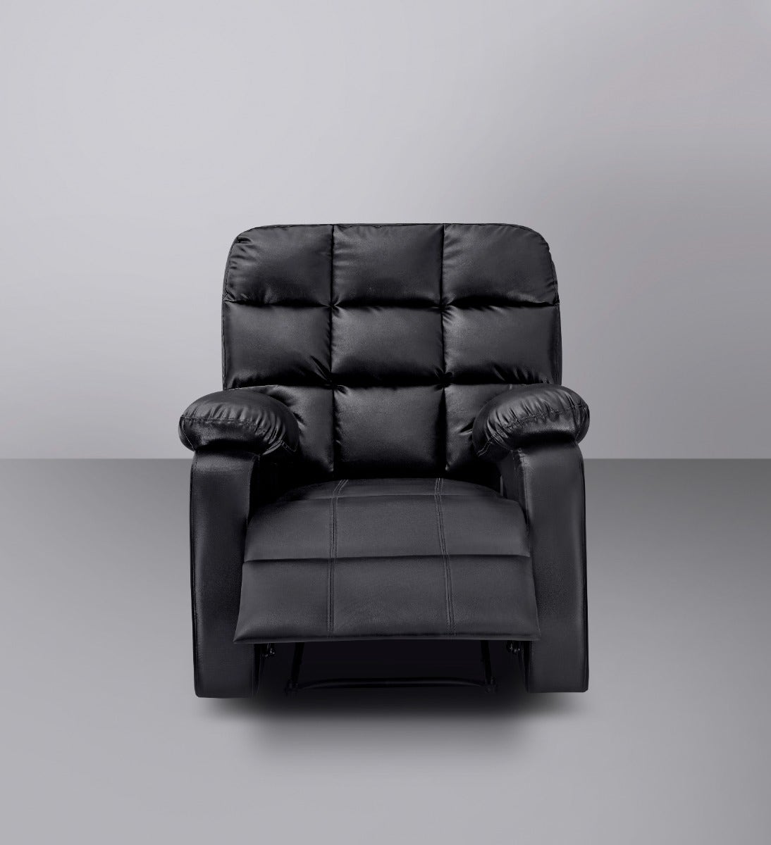 Recliner|R5|Plush|Leatherette|Glossy|Dark|Knight|One|Seater