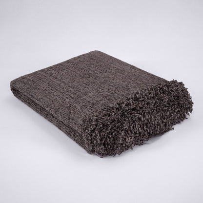 Premium|Soft|Chenille|Throw|for|Sofa|Bed|&|Couch-Grey