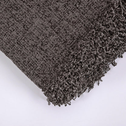Premium|Soft|Chenille|Throw|for|Sofa|Bed|&|Couch-Grey
