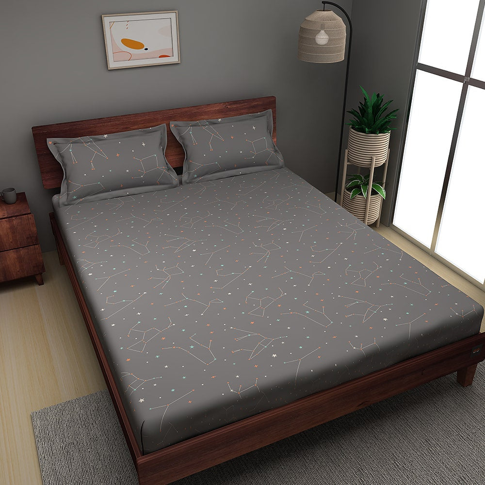 zodiac-180-tc-king-size-cotton-bedsheet-with-2-pillow-covers-108-108-inch-grey-color